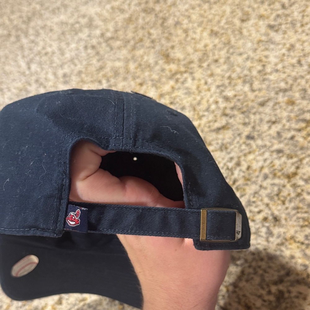 Navy Blue Cleveland Indians (Guardians)hat - Picture 2 of 3